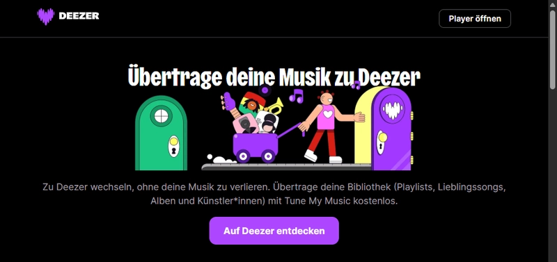 Die offizielle Deezer-Methode
