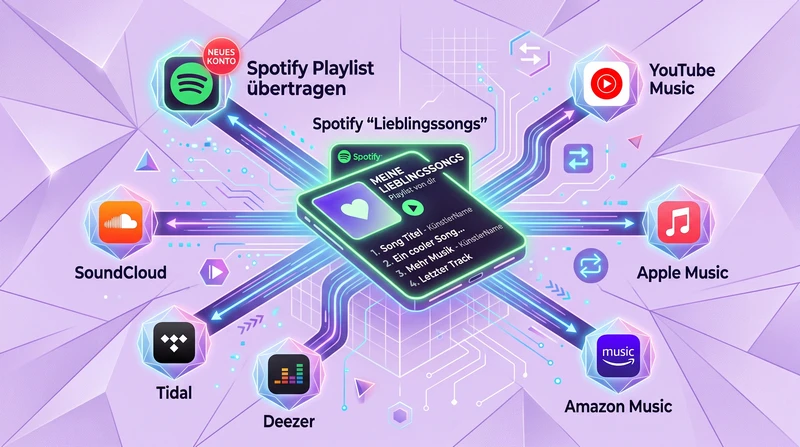 Spotify Playlist übertragen
