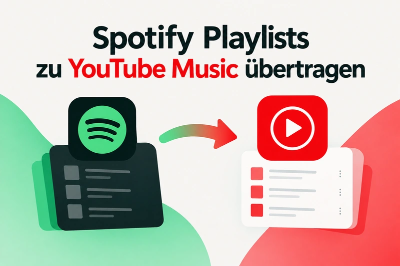 Spotify-Playlists zu YouTube Music übertragen