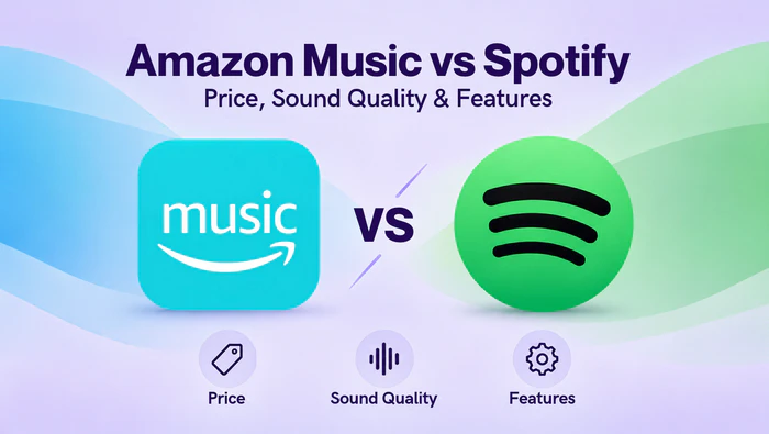 Amazon Music vs Spotify comparison