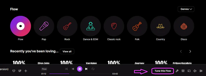 Deezer Flow Tuner