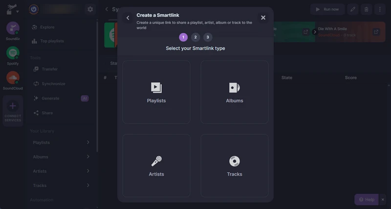 create smart shareable playlist
