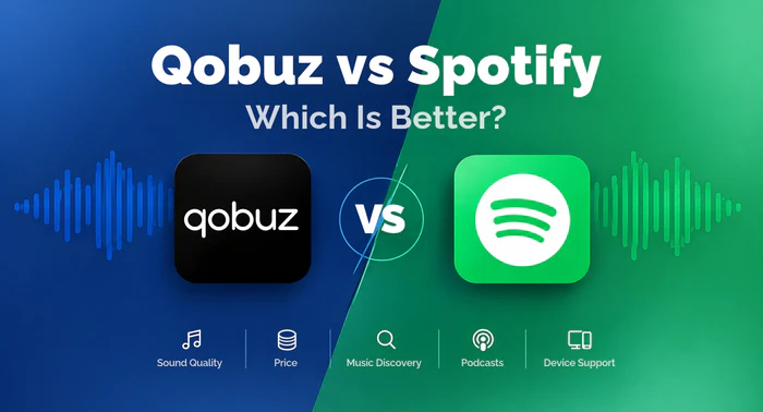 Qobuz vs Spotify comparison