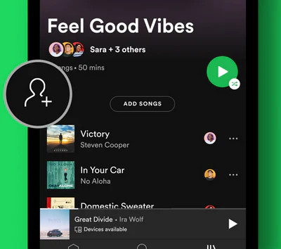 Spotify Collaborative Playlist