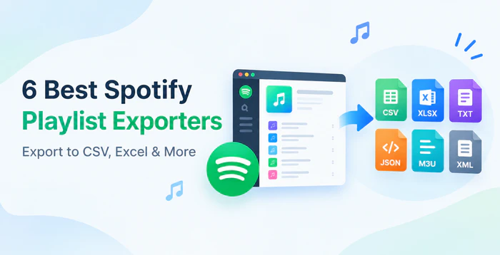 Best Spotify playlist exporters compared in 2026