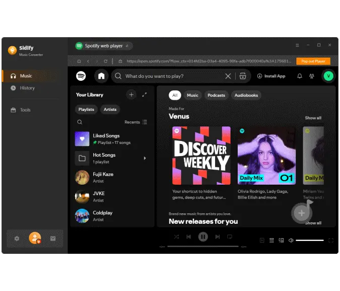download and transfer spotify music to amazon music