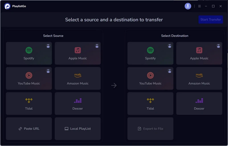 Step 1: Launch PlaylistGo