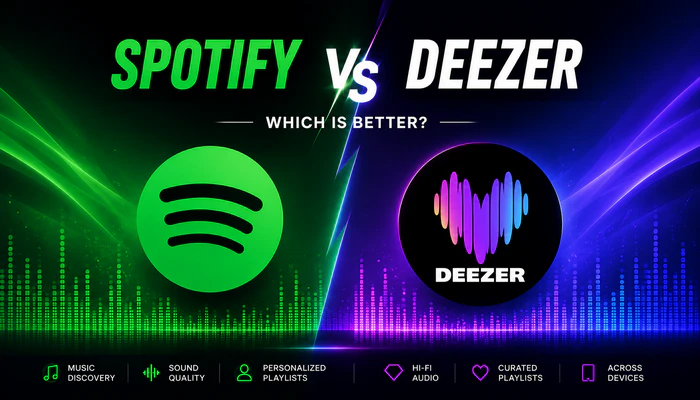 Spotify vs Deezer comparison