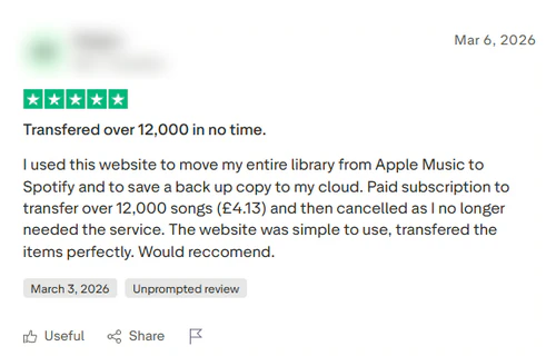 tunemymusic positive review