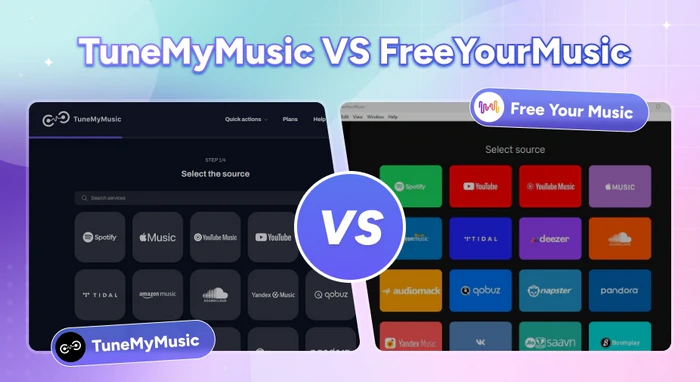 tunemymusic vs freeyourmusic
