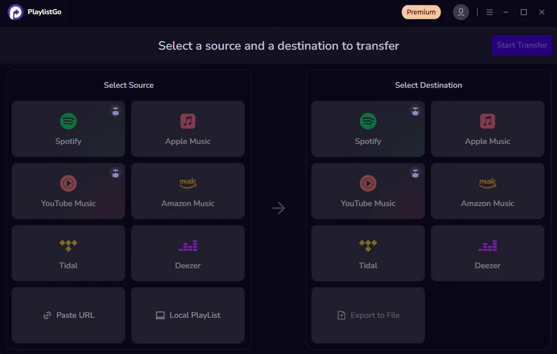 Step 1: Launch PlaylistGo
