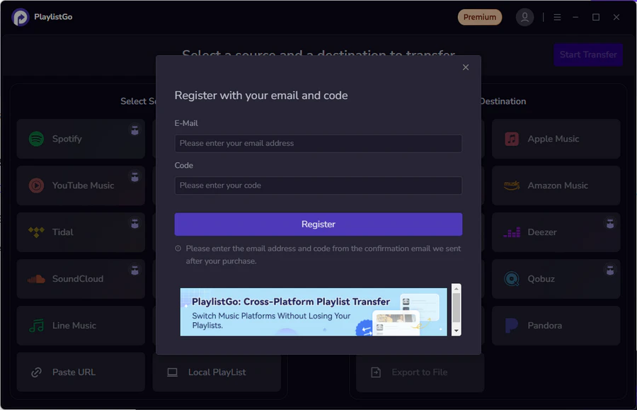 Step 2: Enter License Details