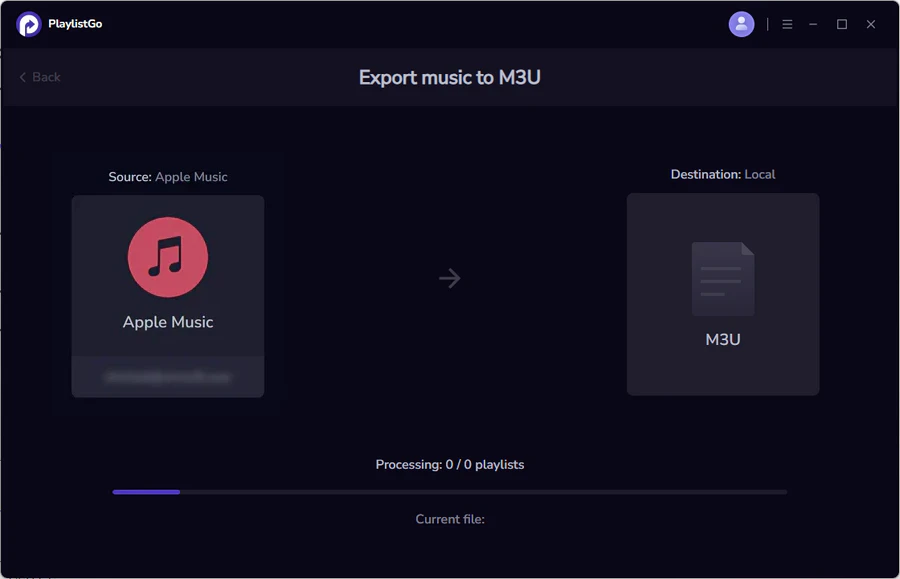 Step 3: Export Apple Music Playlists to M3U File