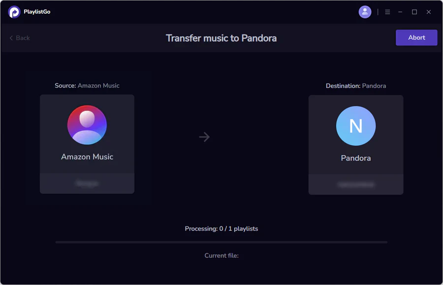transfer amazon music to pandora