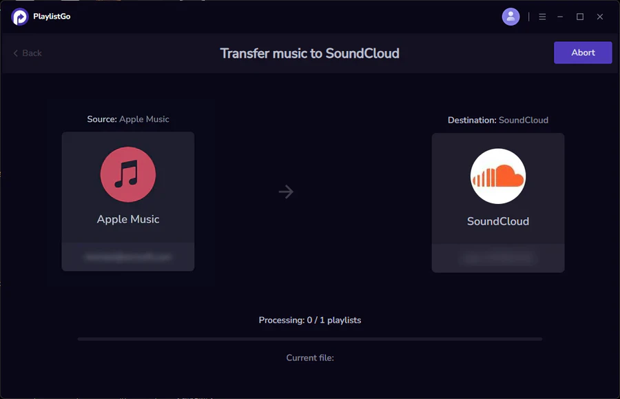 transfer apple music to soundcloud