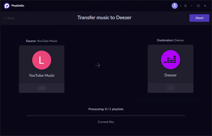 transfer youtube music to deezer