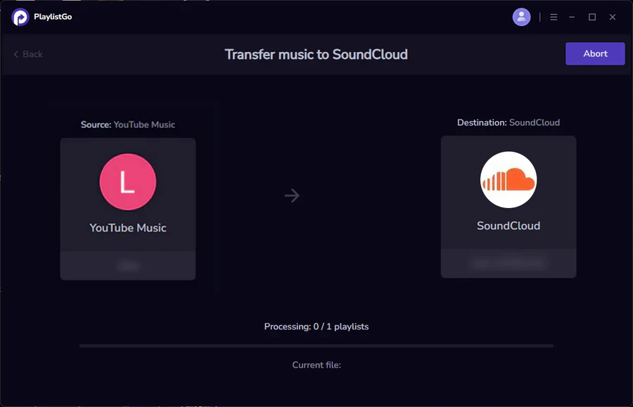 transfer youtube music to soundcloud