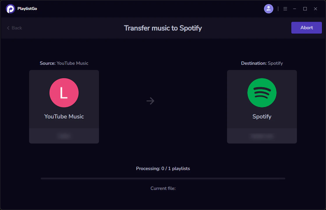 transfer youtube music to spotify